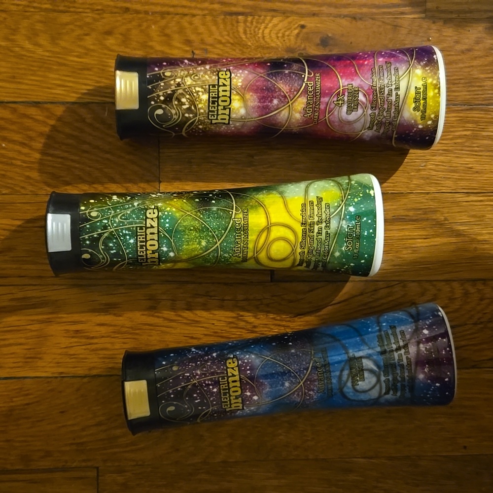 Electric Bronze Bronzer and Tan Maximizers Set of 3